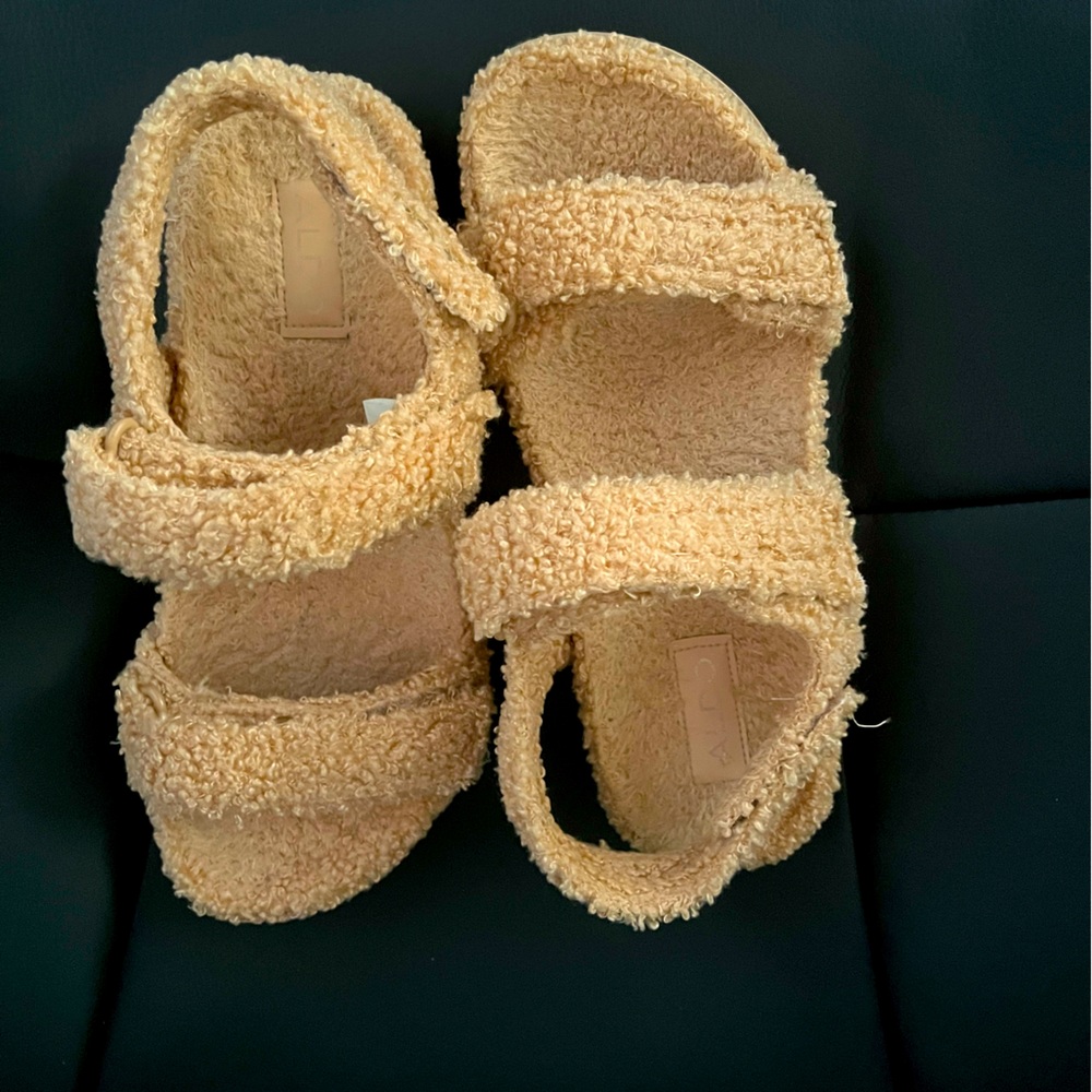 Aldo Shearling Dad Sandal